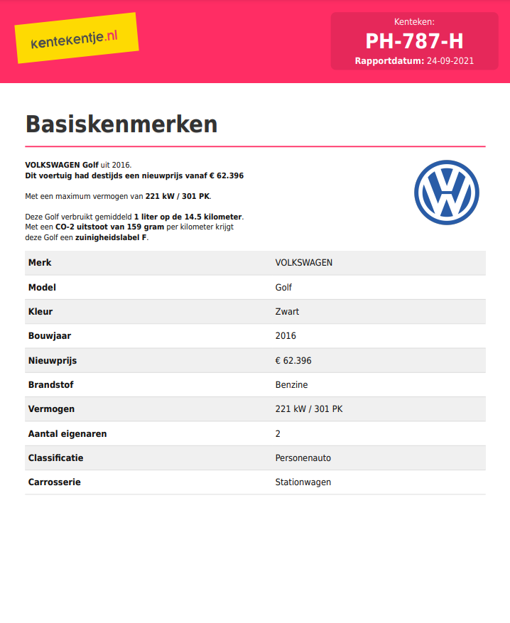 Voorbeeld rapport